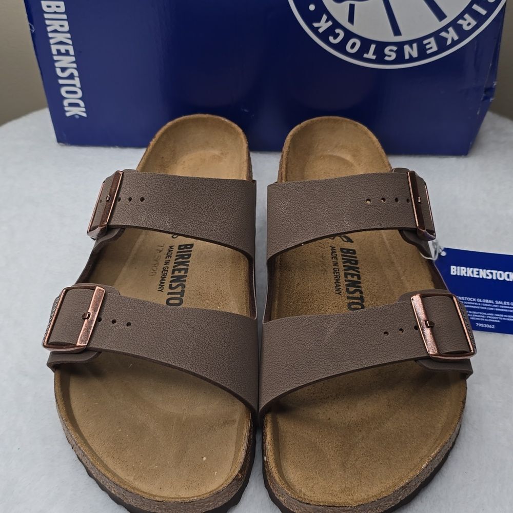 NIB Birkenstock Arizona BS Color: Mocca Sz W11 / M9 - Picture 2 of 9